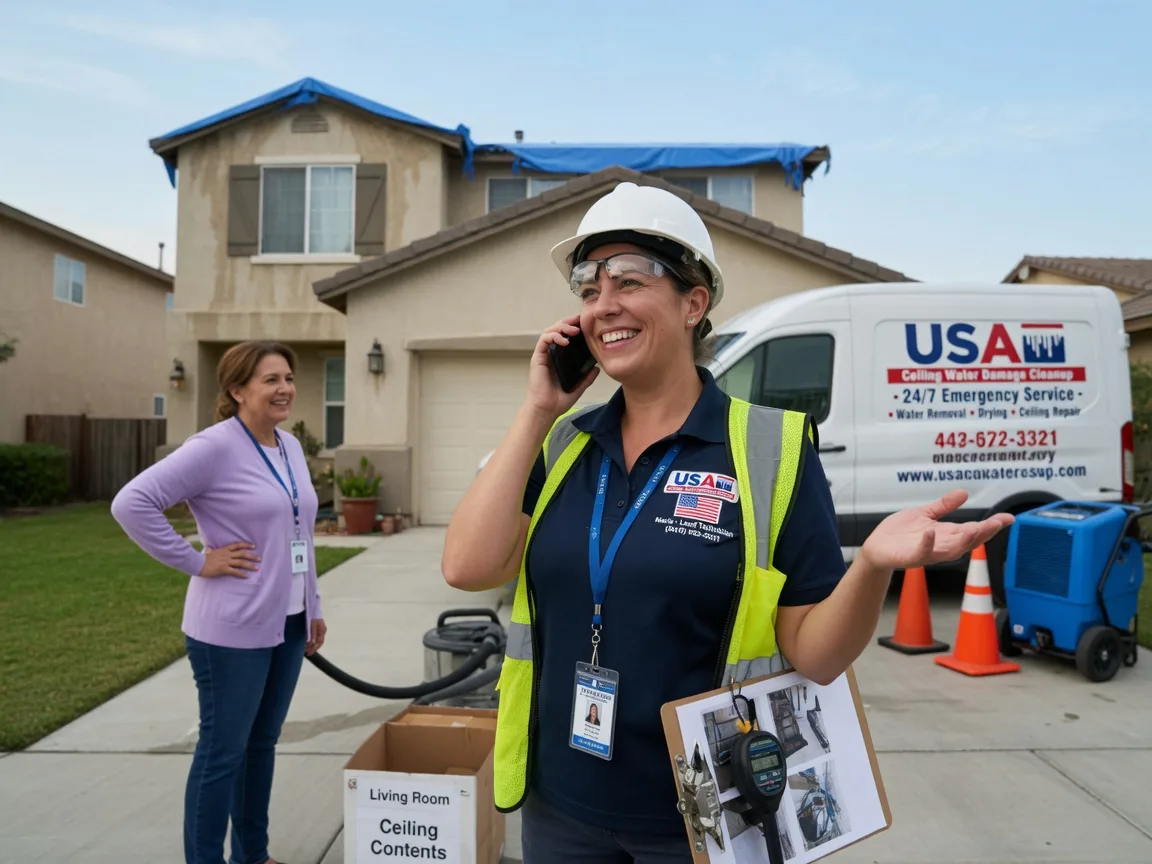 Ceiling Water Damage Restoration Rock Creek, OH FAQs